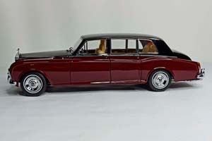 ROLLS-ROYCE PHANTOM VI BURGUNDY RED KYOSHO 1:18 — фото 2
