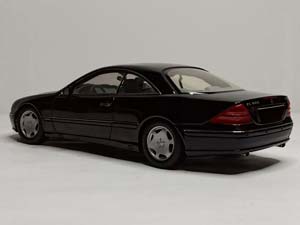 MERCEDES CL600 BLACK (W215) AUTOART 1:18 — фото 5
