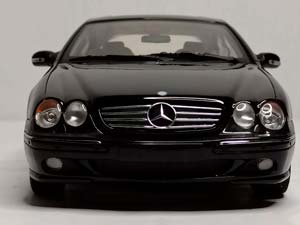 MERCEDES CL600 BLACK (W215) AUTOART 1:18 — фото 9
