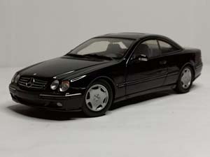 MERCEDES CL600 BLACK (W215) AUTOART 1:18