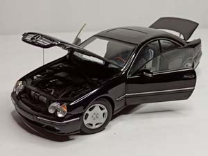 MERCEDES CL600 BLACK (W215) AUTOART 1:18 — фото 2
