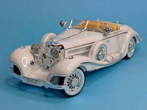MERCEDES 500K 1936 SPECIALROADSTER MAHARADCHA 1:18