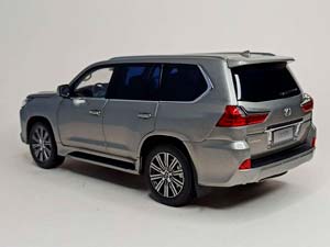 LEXUS LX 570 SONIC TITANIUM 1:18 KYOSHO — фото 3