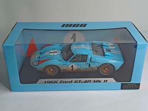 FORD GT40 MK II #1 SHELBY COLLECTIBLES 1:18 — фото 10