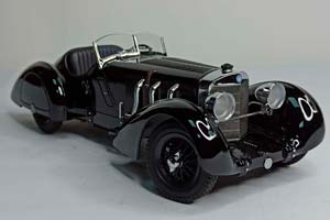 MERCEDES SSK TROSSI DER SCHWARZE PRINZE 1930 1:18