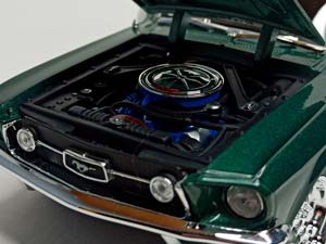 FORD MUSTANG GTA FASTBACK 1967 MAISTO 1:18 — фото 3