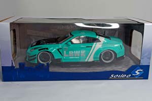 NISSAN GT-R R35 LB WALK SOLIDO 1:18 — фото 10