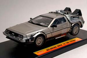 DELOREAN DMC 12 TIME MACHINE (ЧАСТЬ 1) 1985 1:18