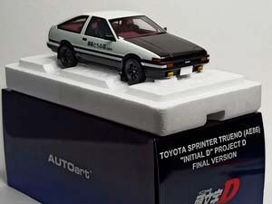 TOYOTA SPRINTER TRUENO (AE86) 1:18 AUTOART — фото 10