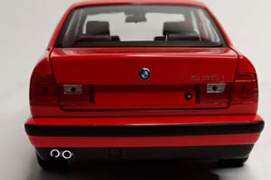 BMW 535I E34 1988 RED 1:18 MINICHAMPS — фото 4