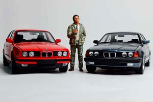 BMW 535I E34 1988 RED 1:18 MINICHAMPS — фото 8