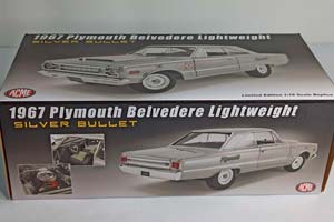 PLYMOUTH BELVEDERE 1967 ACME/GMP 1:18 LIMITED — фото 9