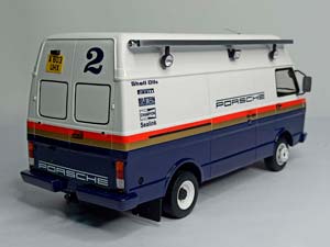 VW VOLKSWAGEN LT35 ROTHMANS ASSISTANT PORSCHE 1:18 — фото 6