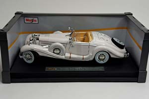 MERCEDES 500K SPECIALROADSTER 1936 MAISTO 1:18 — фото 10