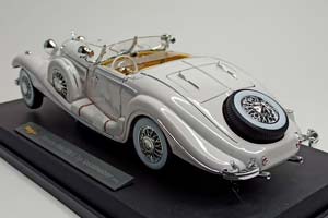 MERCEDES 500K SPECIALROADSTER 1936 MAISTO 1:18 — фото 4