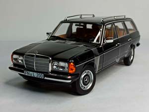 MERCEDES S123 T MODEL W123 BLACK 1:18 NOREV