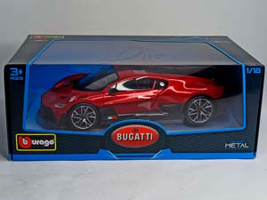 BUGATTI DIVO RED 1:18 BBURAGO — фото 10