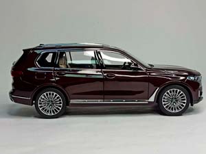 BMW X7 AMETRINE METALIC 1:18 KYOSHO — фото 4