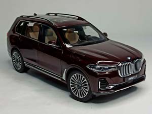 BMW X7 AMETRINE METALIC 1:18 KYOSHO — фото 5