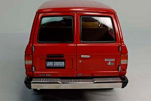 TOYOTA LAND CRUISER 60 RED KYOSHO 1:18 — фото 6