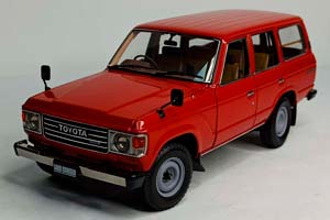 TOYOTA LAND CRUISER 60 RED KYOSHO 1:18