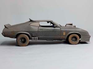 FORD FALCON V8 1973 INTERCEPTOR MAD MAX 1:18 — фото 8
