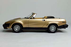 TRIUMPH TR-7 DNC GOLD BOS MODELS 1:18 — фото 2