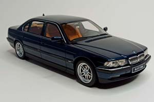 BMW 750IL E38 СИНИЙ OTTOMOBILE 1:18 — фото 6