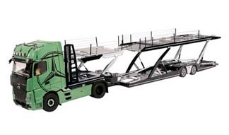 MERCEDES ACTROS GIGASPACE 4X2 2018 NZG 1:18 — фото 5