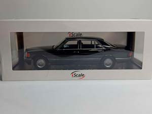 MERCEDES 560 SEL W126 S CLASS BLACK I-SCALE 1:18 — фото 10
