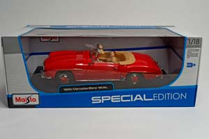 MERCEDES 190 SL 1955 MAISTO 1:18 — фото 10
