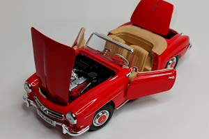 MERCEDES 190 SL 1955 MAISTO 1:18 — фото 3