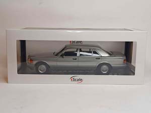 MERCEDES 560SEL S CLASS W126 1985 1:18 I-SCALE — фото 10