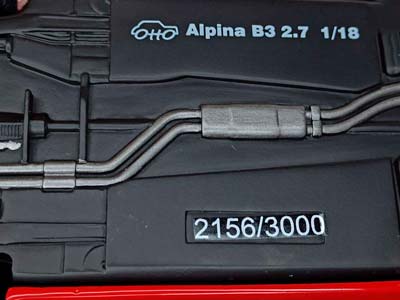 BMW ALPINA B3 2,7 E30 1:18 OTTOMOBILE — фото 10