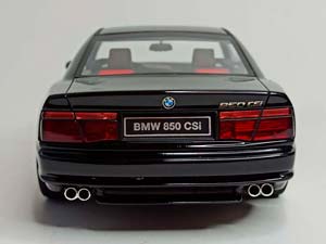 BMW 850 CSI (E31) BLACK STYLING 37" OTTOMOBILE 1:18 — фото 3