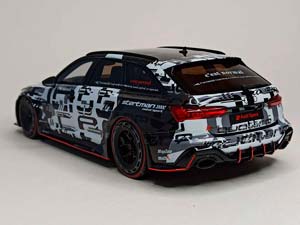 AUDI RS6 (C8) JON OLSSEN LEON CAMO 1:18 GT SPIRIT — фото 3