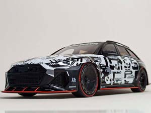 AUDI RS6 (C8) JON OLSSEN LEON CAMO 1:18 GT SPIRIT — фото 9