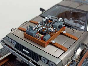 DELOREAN DMC 12 TIME MACHINE PART 3,1:18 — фото 9