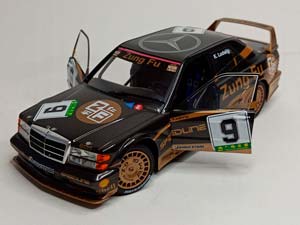MERCEDES EVO II MACAU (W201) 1991 SOLIDO 1:18 — фото 4