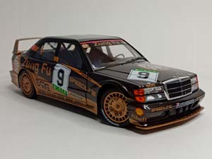 MERCEDES EVO II MACAU (W201) 1991 SOLIDO 1:18 — фото 9