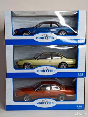 BMW 628CSI (E24) MCG 1:18 — фото 10