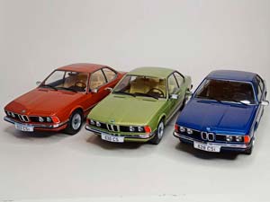 BMW 628CSI (E24) MCG 1:18 — фото 9