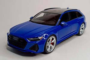 AUDI RS6 (C8) AVANT TRIBUTE EDITION 2020 BLAU 1:18