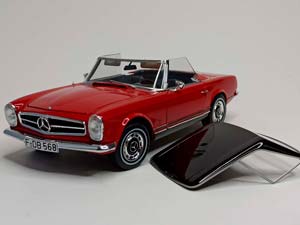 MERCEDES 280 SL PAGODE 1:18 SCHUCO — фото 5