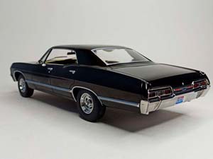 CHEVROLET IMPALA SPORT SEDAN 1967 GREENLIGHT 1:18 — фото 3