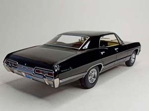 CHEVROLET IMPALA SPORT SEDAN 1967 GREENLIGHT 1:18 — фото 5