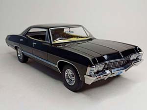 CHEVROLET IMPALA SPORT SEDAN 1967 GREENLIGHT 1:18 — фото 8