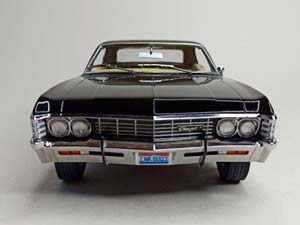 CHEVROLET IMPALA SPORT SEDAN 1967 GREENLIGHT 1:18 — фото 9