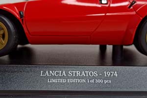 LANCIA STRATOS 1974 MINICHAMPS 1:18 — фото 8