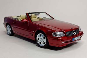 MERCEDES SL500 W129 R129 NOREV 1:18 — фото 9